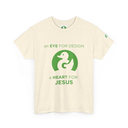 Camiseta Premium | Un ojo para el diseño, un corazón para Jesús