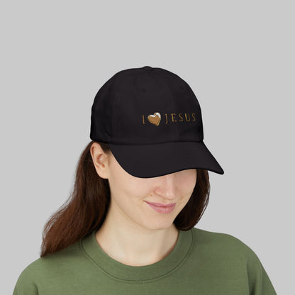 ✝️ I Love Jesus Hat – Embroidered Faith Cap