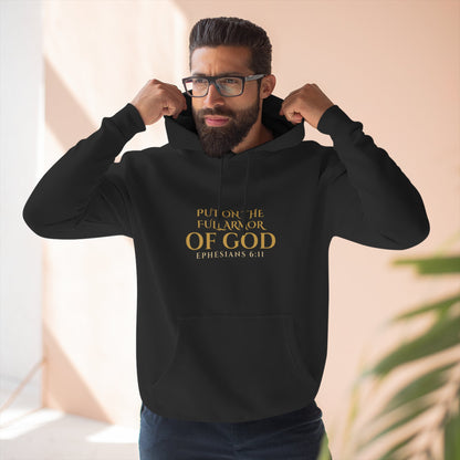 ✝️ Full Armor of God Hoodie — Ephesians 6:11 Christian Faith Pullover