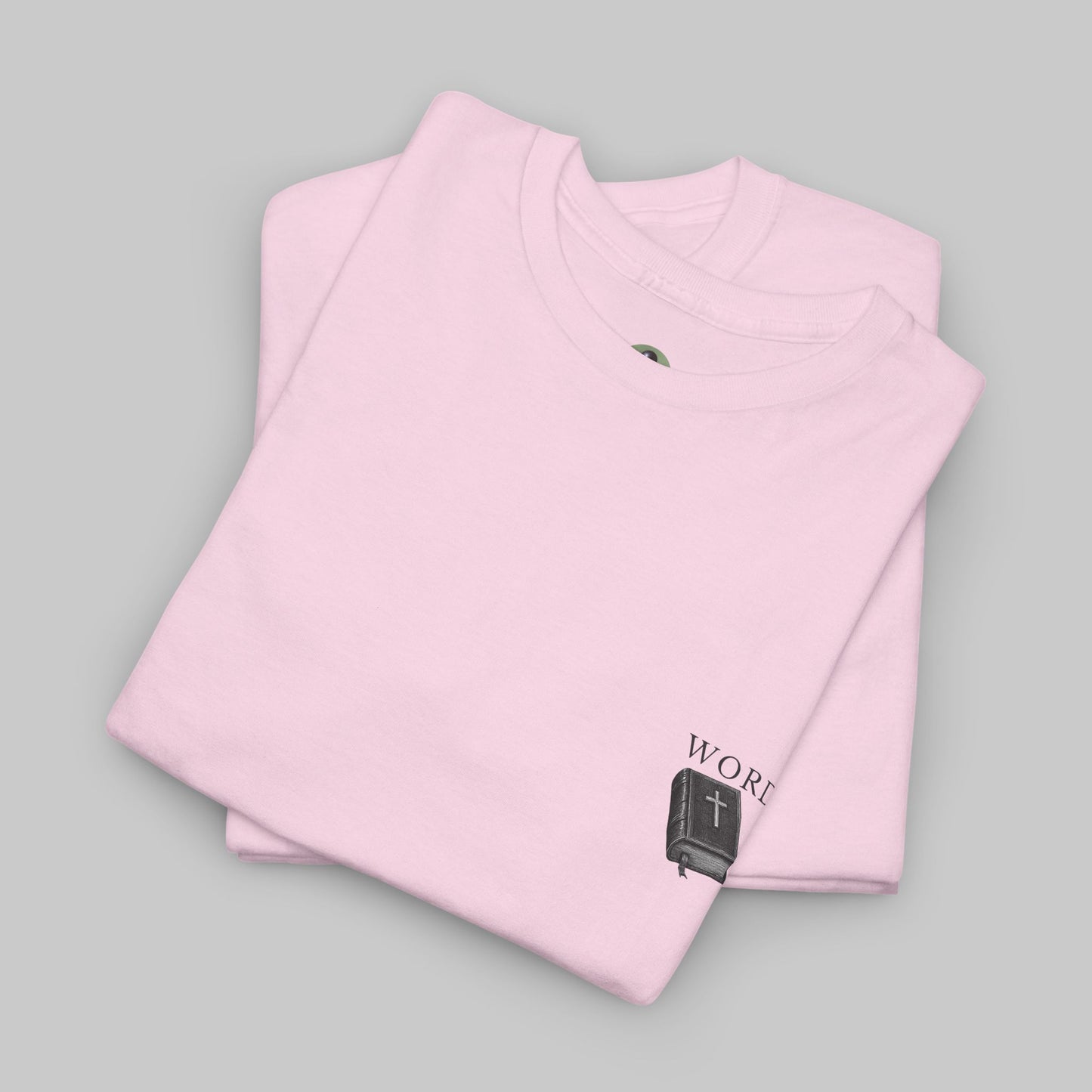 ✝️ WORD T-Shirt – Minimal Faith Tee