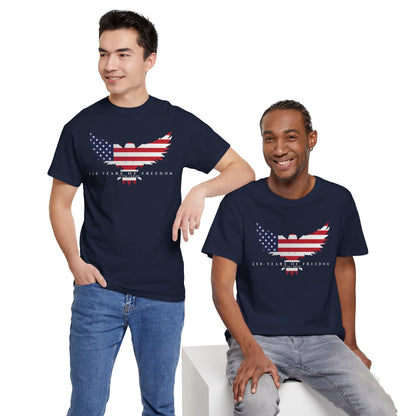 ✝️ 250 Years of Freedom T-Shirt (Navy Featured)
