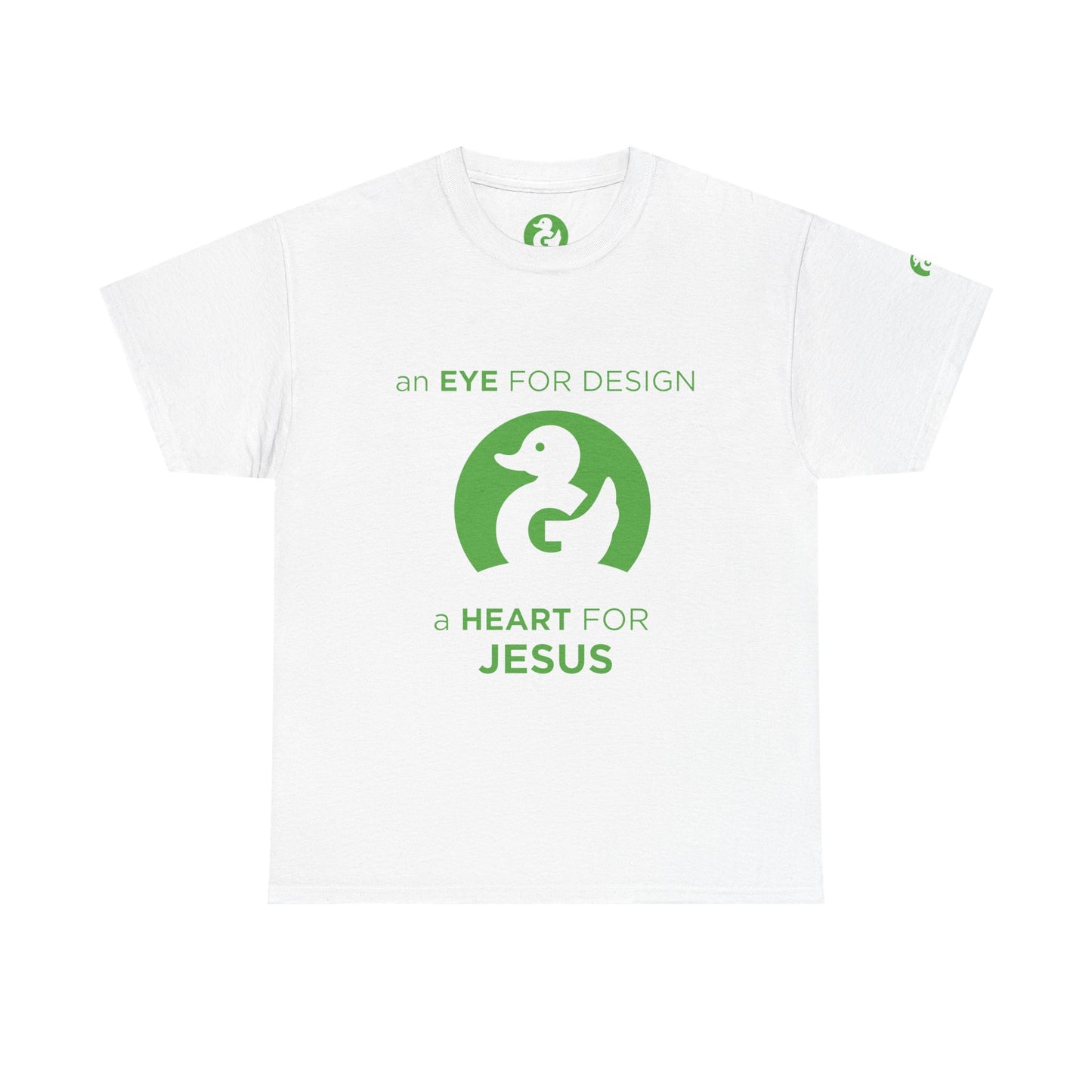 Camiseta Premium | Un ojo para el diseño, un corazón para Jesús