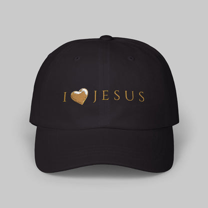 ✝️ I Love Jesus Hat – Embroidered Faith Cap