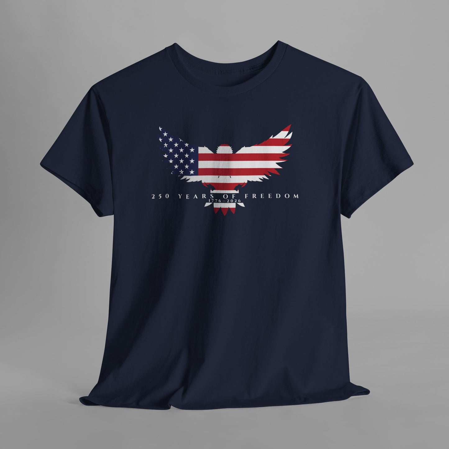 ✝️ 250 Years of Freedom T-Shirt (Navy Featured)