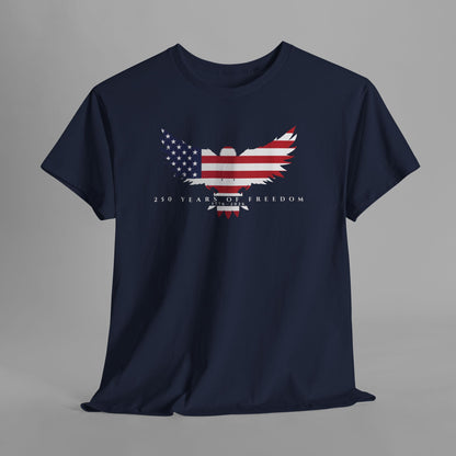 ✝️ 250 Years of Freedom T-Shirt (Navy Featured)