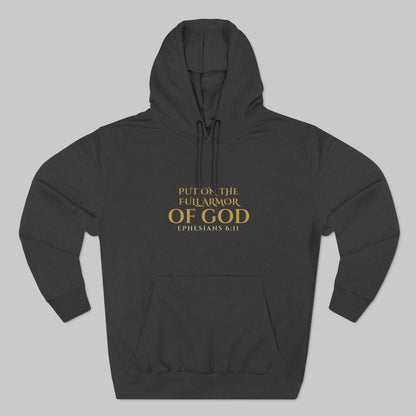 ✝️ Full Armor of God Hoodie — Ephesians 6:11 Christian Faith Pullover