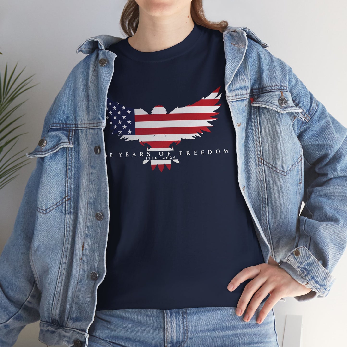 ✝️ 250 Years of Freedom T-Shirt (Navy Featured)
