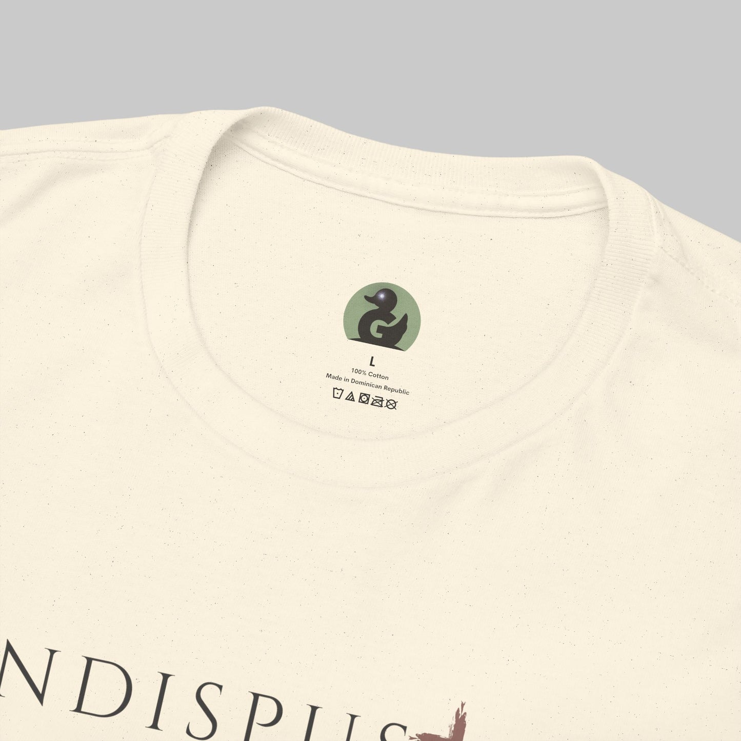 ✝️ Undisputed Minimalist Tee — Clean Faith-Inspired Graphic T-Shirt