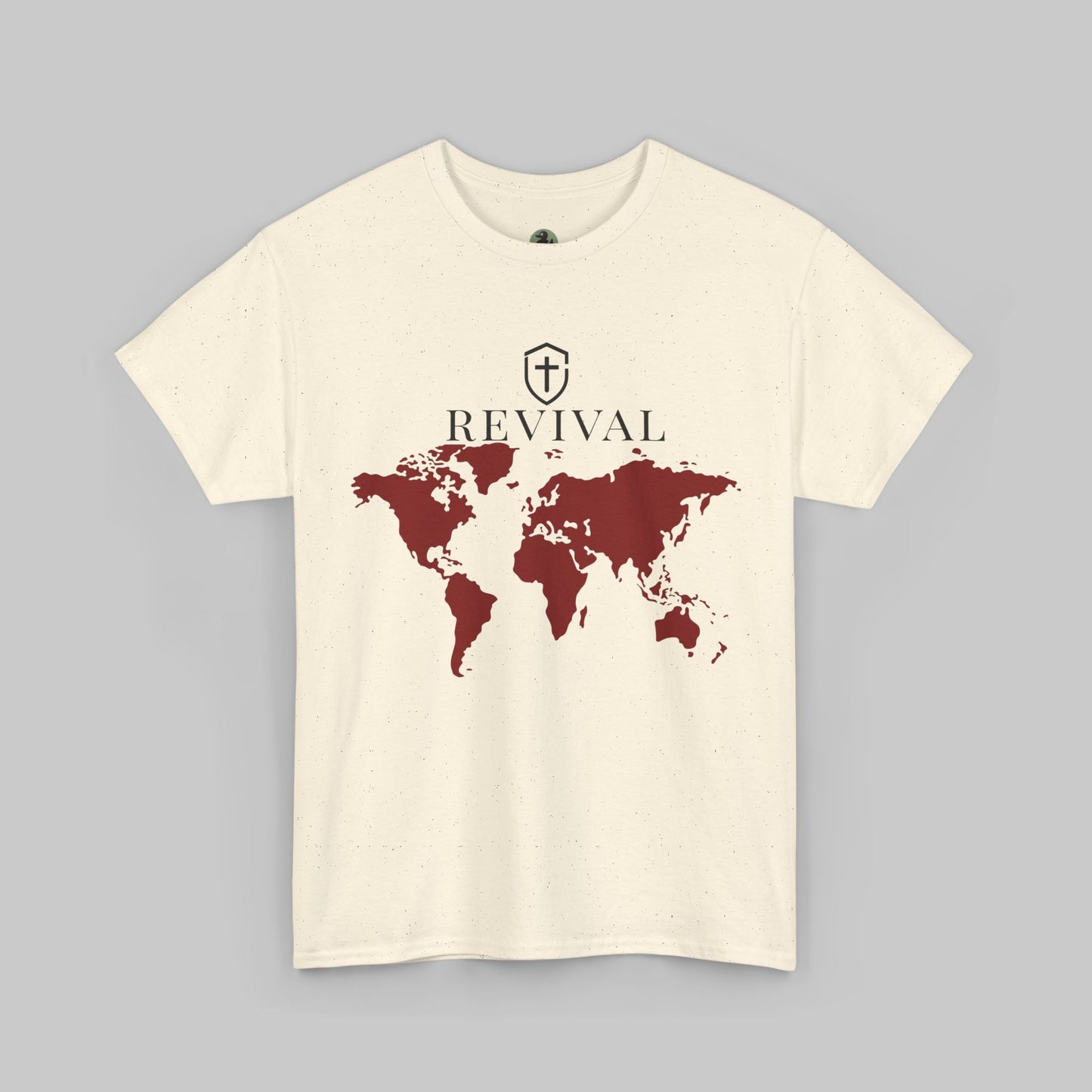 ✝️ REVIVAL World Map Tee — Faith in Motion T-Shirt