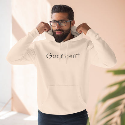 ✝️ Godfident Hoodie - Minimal Graphic Pullover