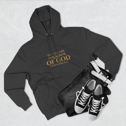 ✝️ Full Armor of God Hoodie — Ephesians 6:11 Christian Faith Pullover