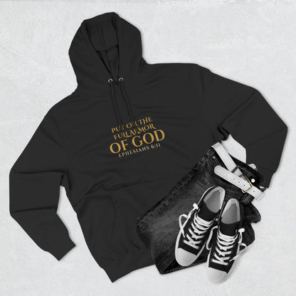 ✝️ Full Armor of God Hoodie — Ephesians 6:11 Christian Faith Pullover
