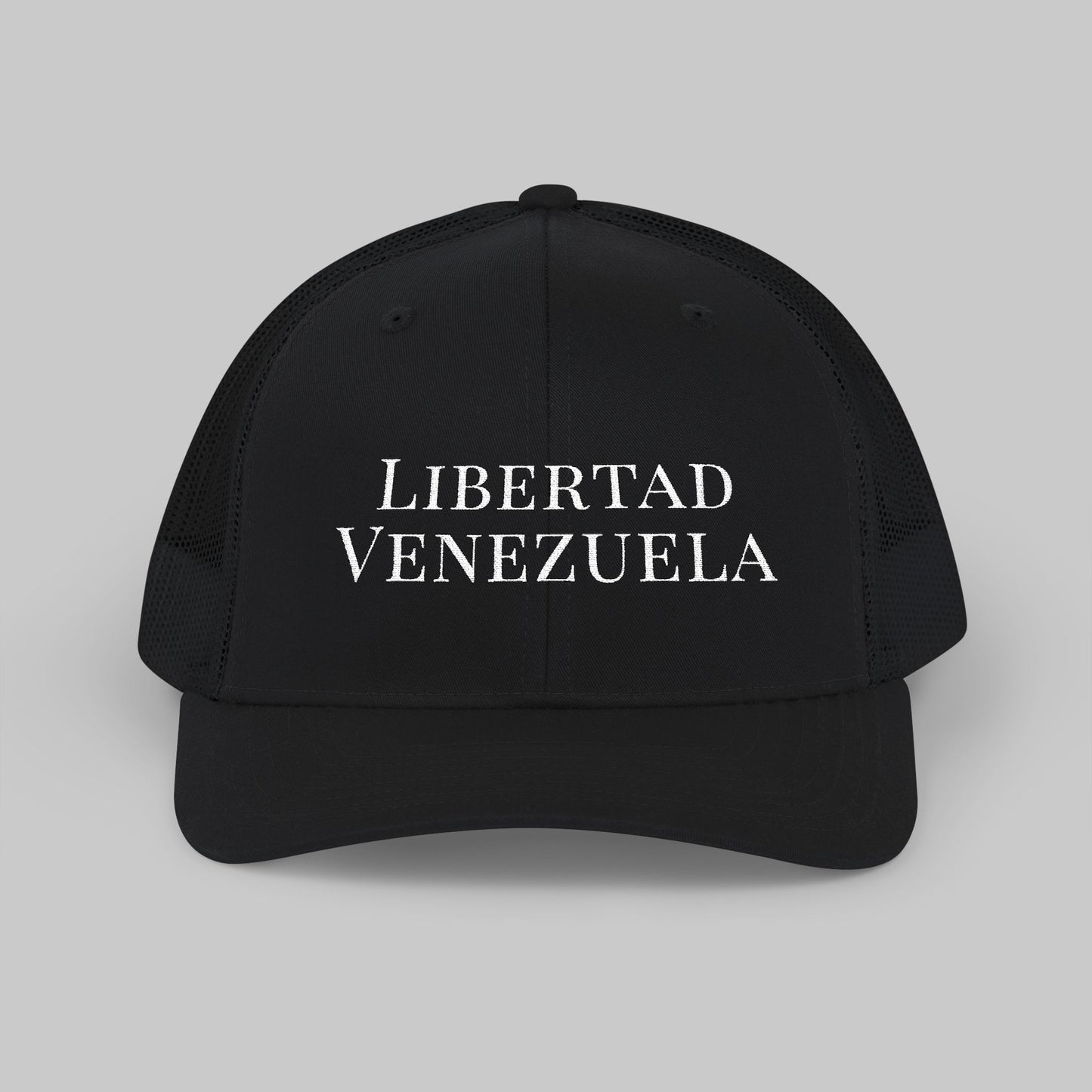 ✝️ Libertad Venezuela Trucker Cap — Structured Mesh Snapback