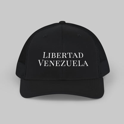 ✝️ Libertad Venezuela Trucker Cap — Structured Mesh Snapback