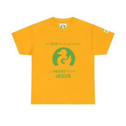 Camiseta Premium | Un ojo para el diseño, un corazón para Jesús