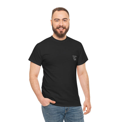 ✝️ WORD T-Shirt – Minimal Faith Tee