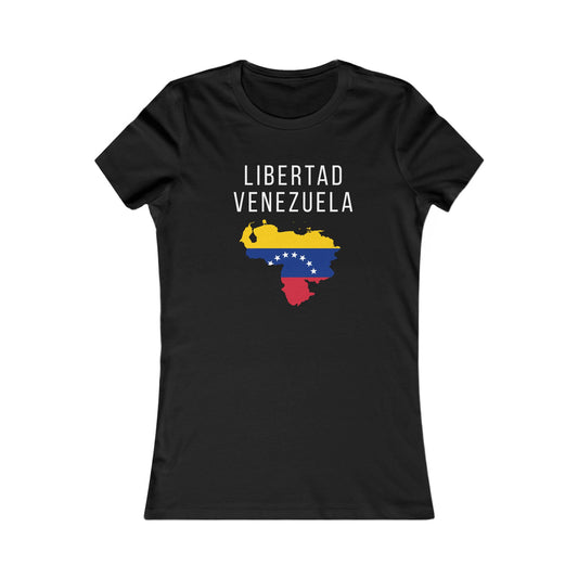 Libertad Venezuela Women’s Tee | Freedom-Inspired Colors