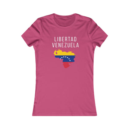 Libertad Venezuela Women’s Tee | Freedom-Inspired Colors