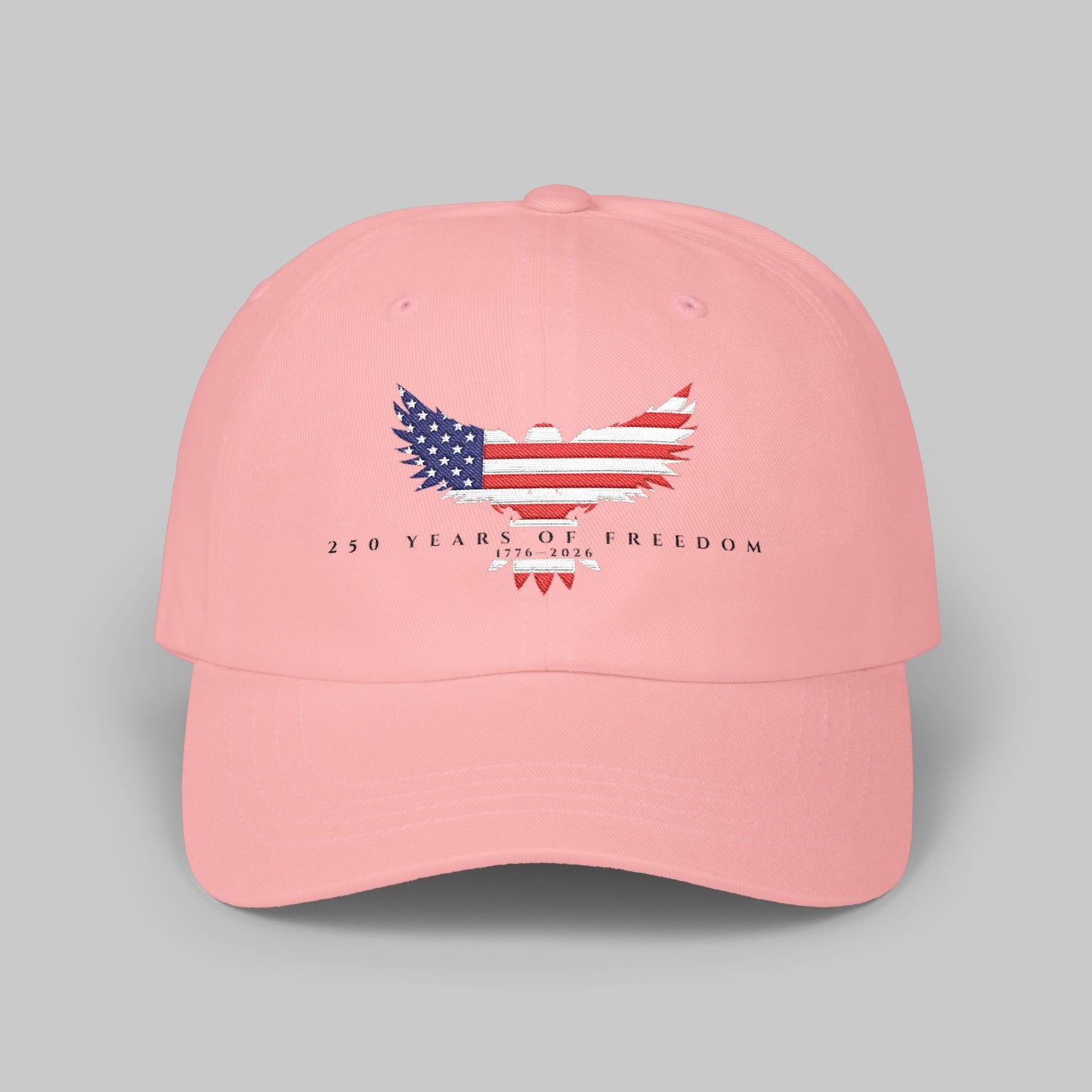 ✝️ 250 Years of Freedom Dad Cap — Subtle Patriotic USA Flag Hat