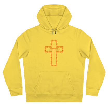 King Hooded Sweatshirt – God First Cross Design