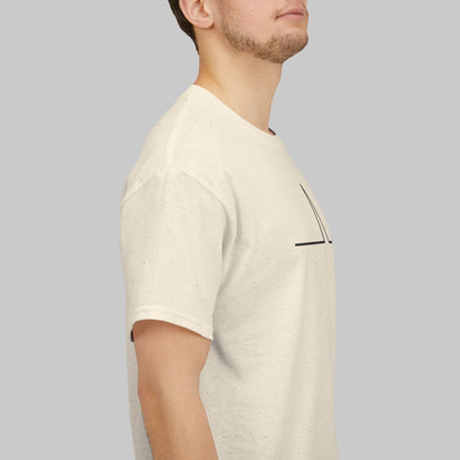 ✝️ Heartbeat Cross Tee — Faith-Inspired Minimalist T-Shirt