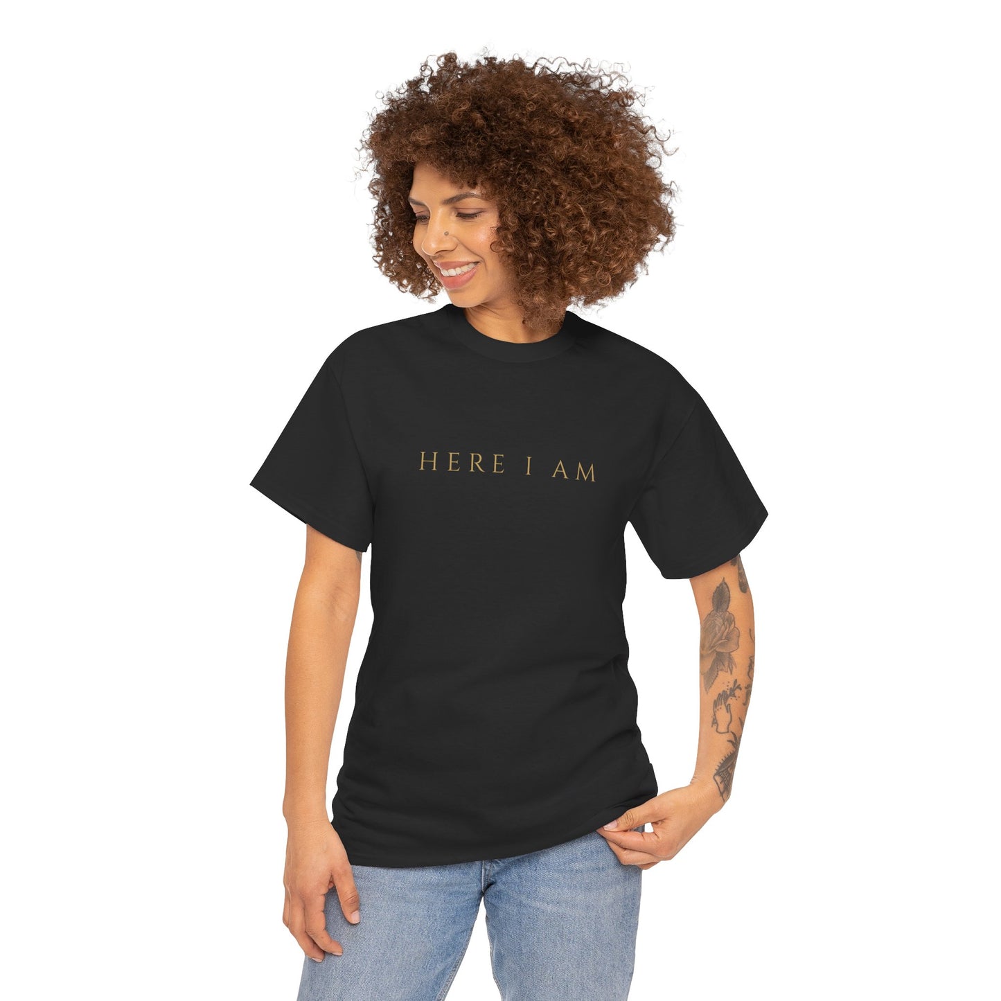 ✝️ "Here I Am" T-Shirt