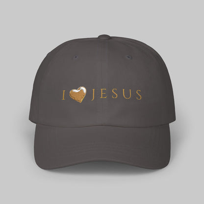 ✝️ I Love Jesus Hat – Embroidered Faith Cap