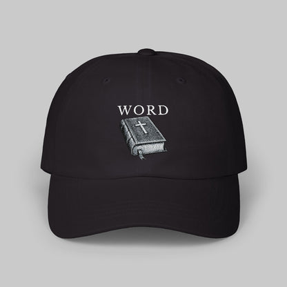 ✝️ WORD Dad Hat – Embroidered Faith Cap