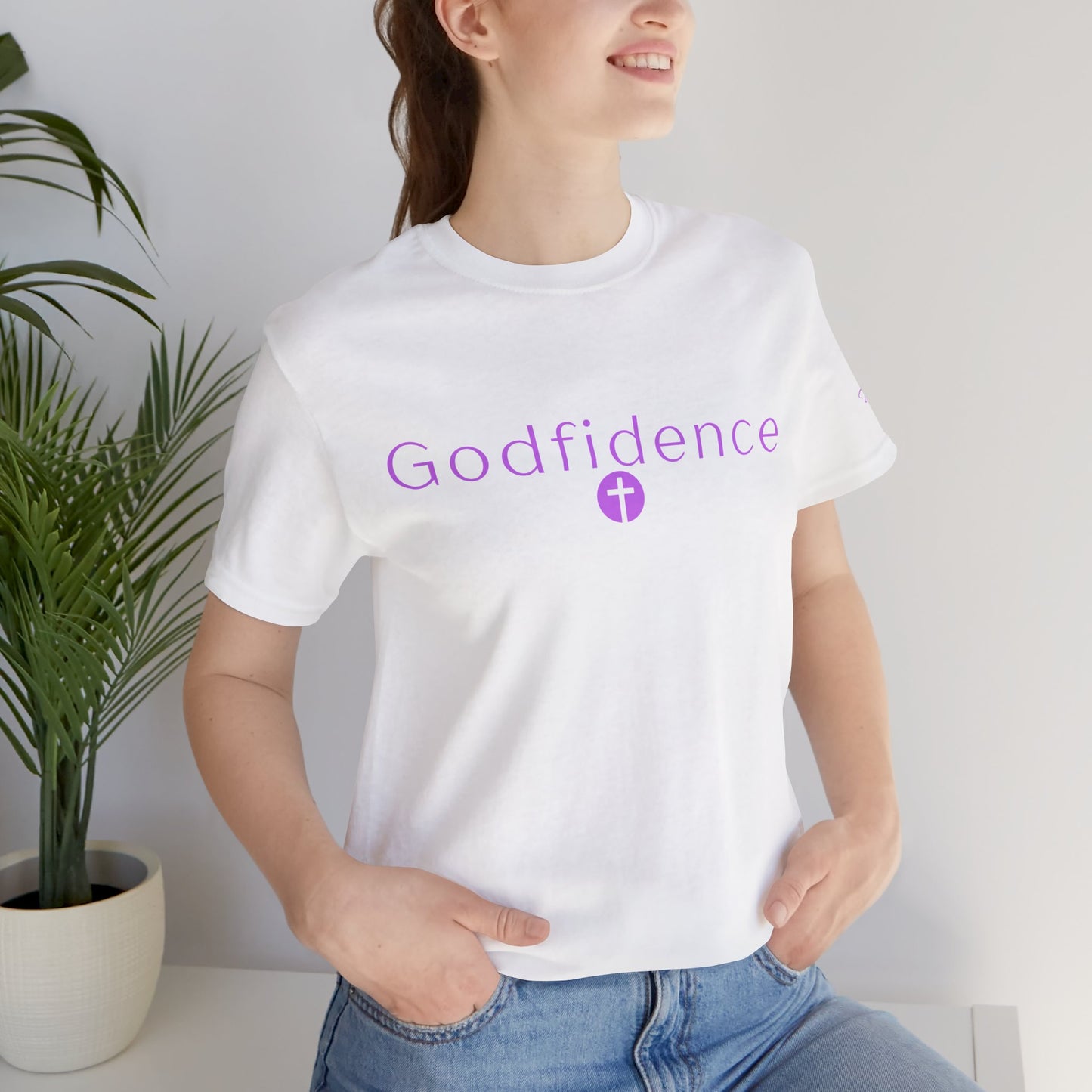 💜 Be Mine: Godfidence Faith Tee — 💜 Valentine’s Day Gift with Purpose | CURRENTLY GIFT READY | 💜 Optional added personlization
