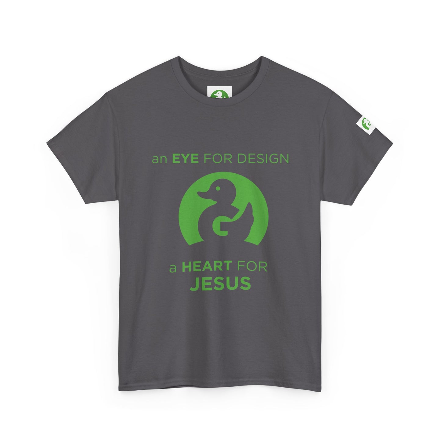 Camiseta Premium | Un ojo para el diseño, un corazón para Jesús