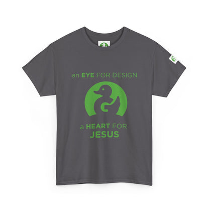 Camiseta Premium | Un ojo para el diseño, un corazón para Jesús