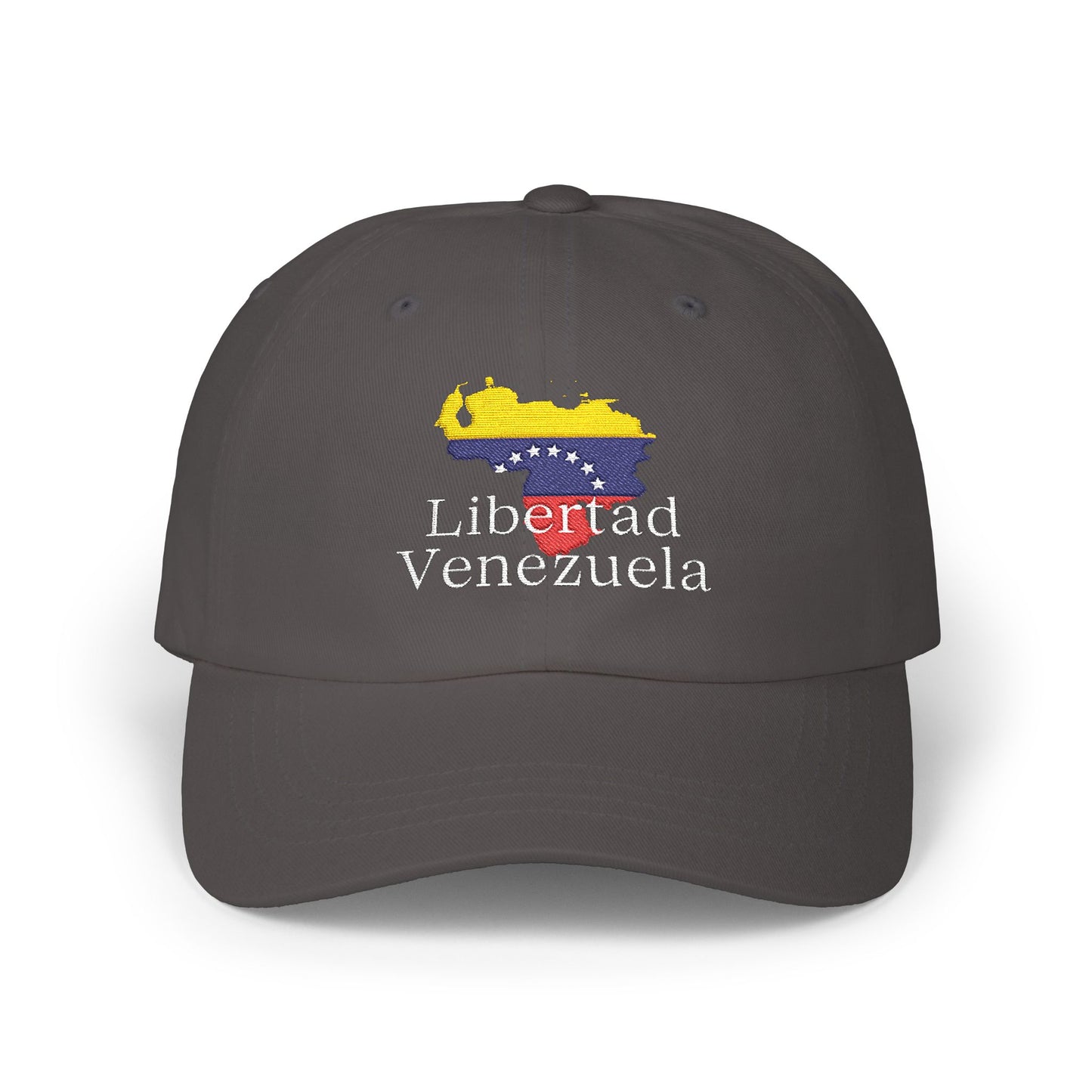 Libertad Venezuela Hat, Embroidered Map and Flag,  Freedom-Inspired Colors