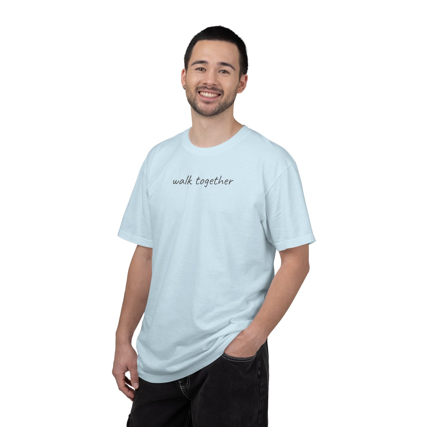 ✝️ Walk Together Tee — Minimalist Inspirational T-Shirt