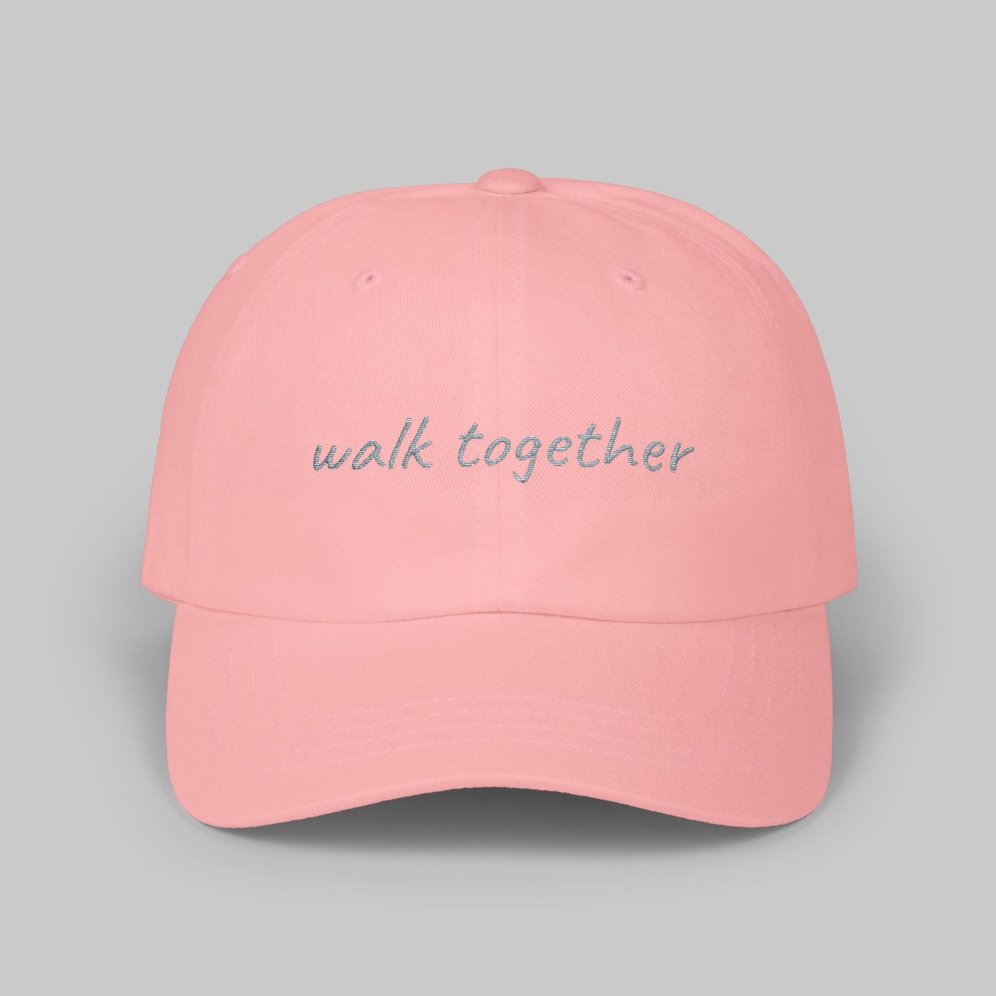 ✝️ Walk Together Dad Cap — Minimal Faith & Family Hat