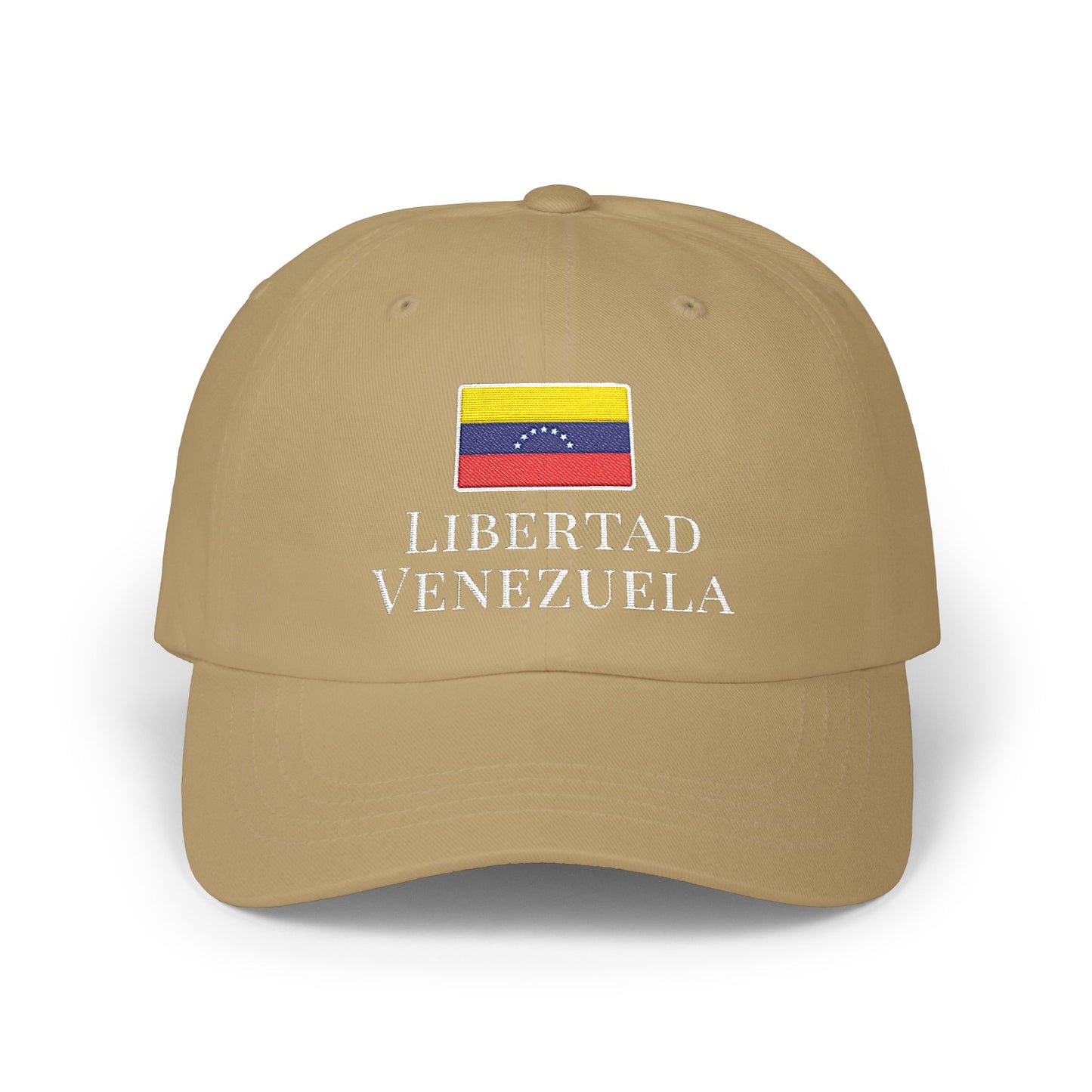 Libertad Venezuela Hat,  Embroidered Flag,  Multiple Color Options