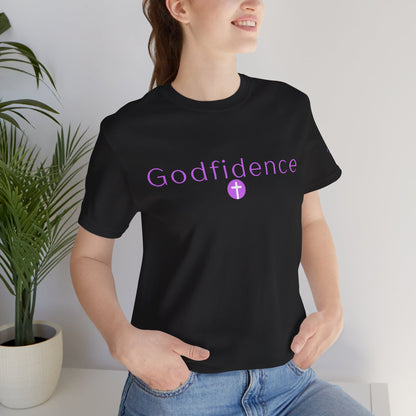💜 Be Mine: Godfidence Faith Tee — 💜 Valentine’s Day Gift with Purpose | CURRENTLY GIFT READY | 💜 Optional added personlization
