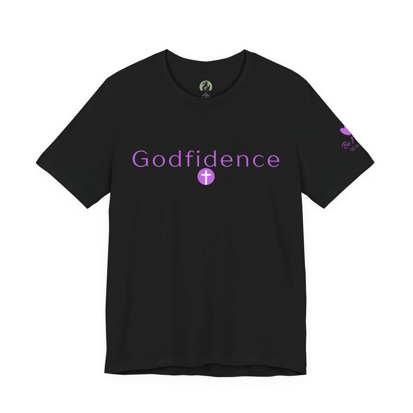 💜 Be Mine: Godfidence Faith Tee — 💜 Valentine’s Day Gift with Purpose | CURRENTLY GIFT READY | 💜 Optional added personlization