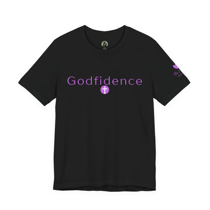 💜 Be Mine: Godfidence Faith Tee — 💜 Valentine’s Day Gift with Purpose | CURRENTLY GIFT READY | 💜 Optional added personlization