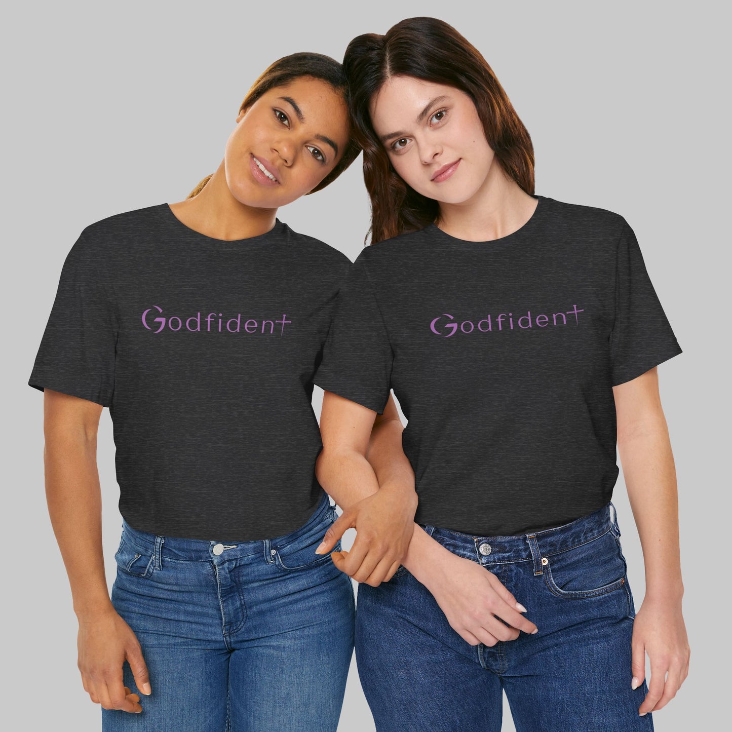 ✝️ Godfident Christian T-Shirt | Faith-Inspired Everyday Tee