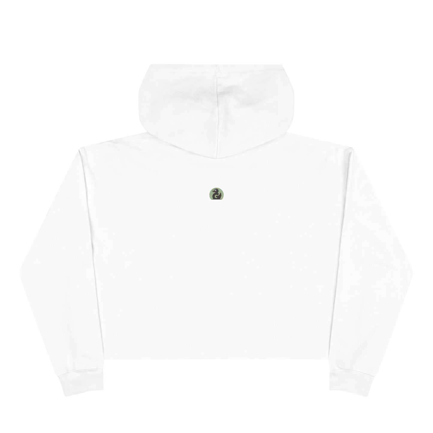 God Vibes Only - Crop Hoodie, Black Font