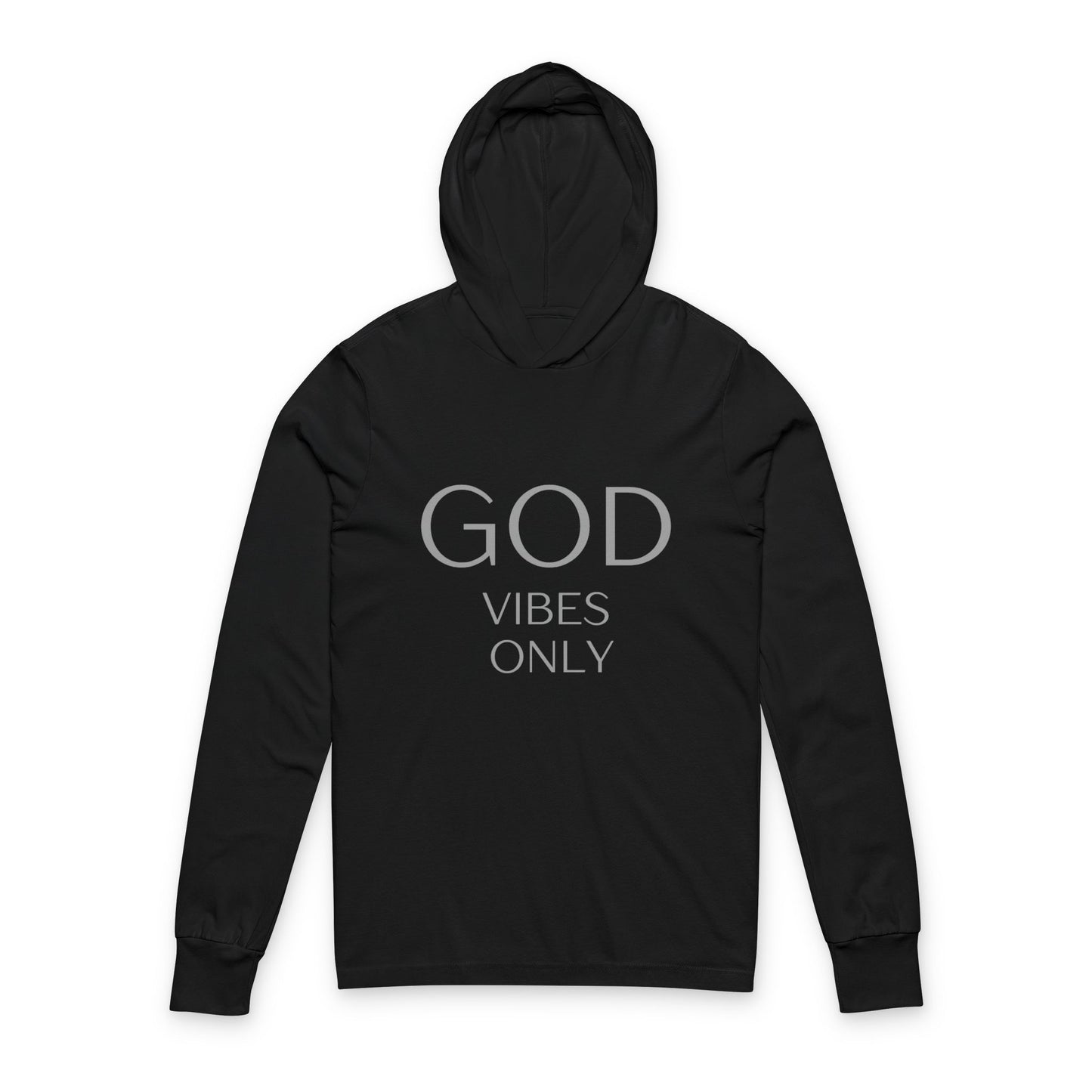 Camiseta con capucha unisex God Vibes Only
