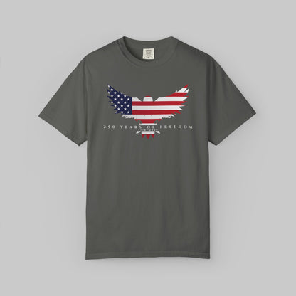 ✝️ 250 Years of Freedom — Patriotic Eagle Tee