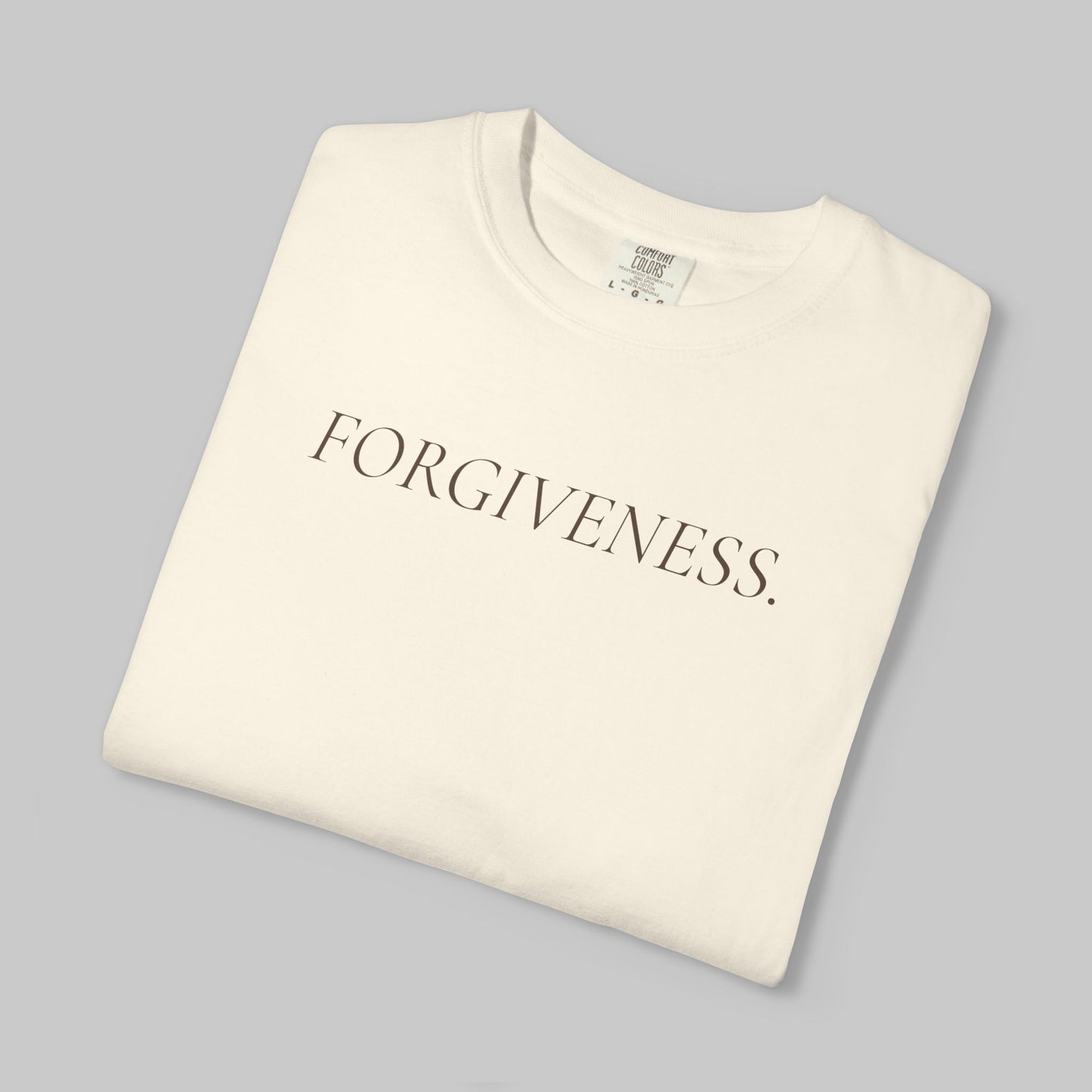 ✝️ Forgiveness. Tee — Garment-Dyed Premium T-Shirt