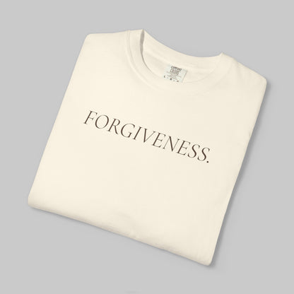 ✝️ Forgiveness. Tee — Garment-Dyed Premium T-Shirt