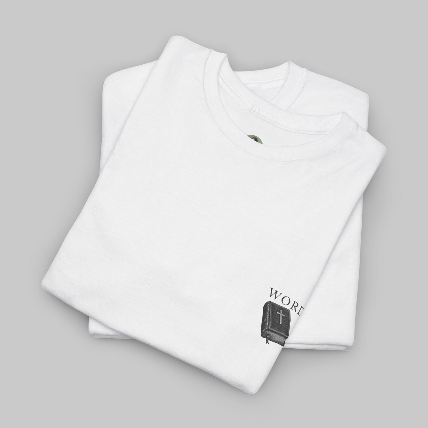 ✝️ WORD T-Shirt – Minimal Faith Tee