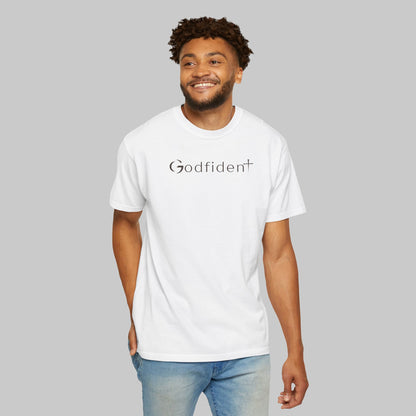 ✝️ Godfident T-Shirt — Minimal Christian Faith Tee