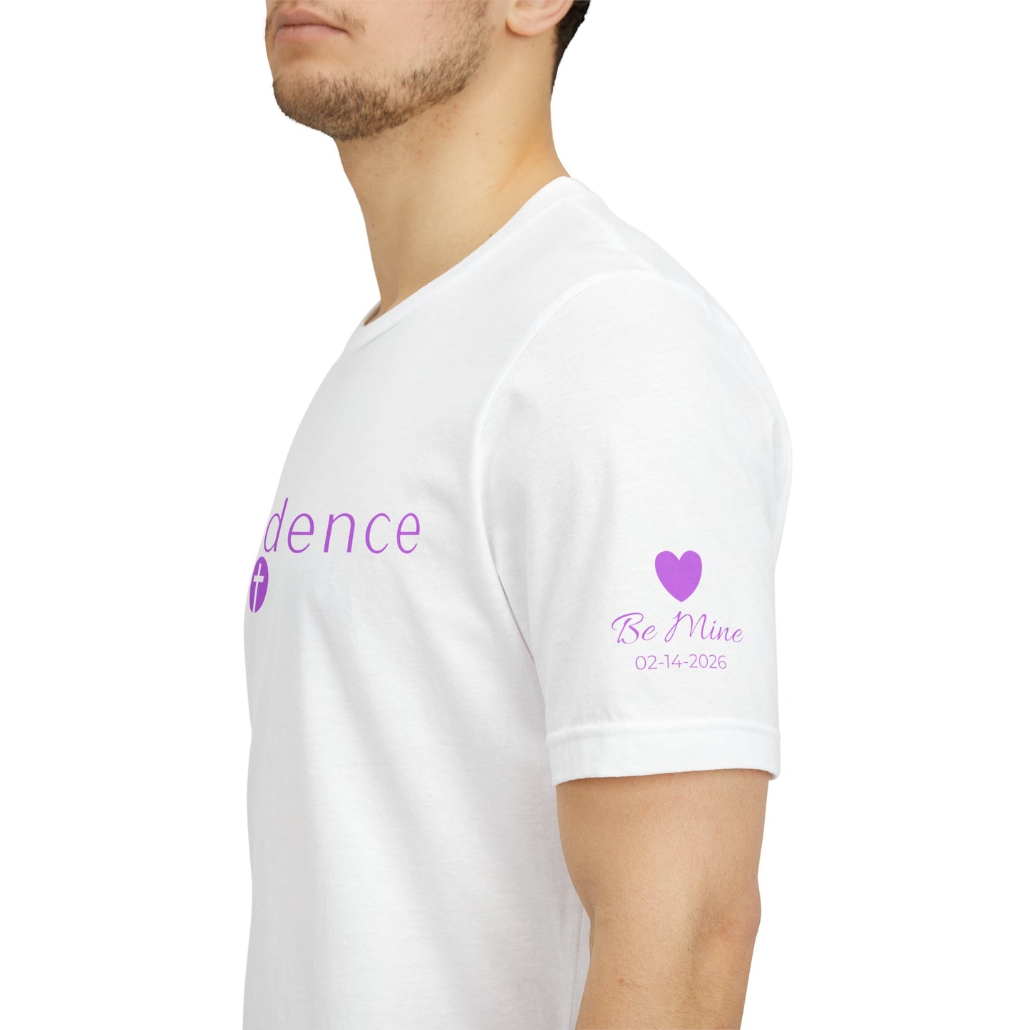 💜 Be Mine: Godfidence Faith Tee — 💜 Valentine’s Day Gift with Purpose | CURRENTLY GIFT READY | 💜 Optional added personlization