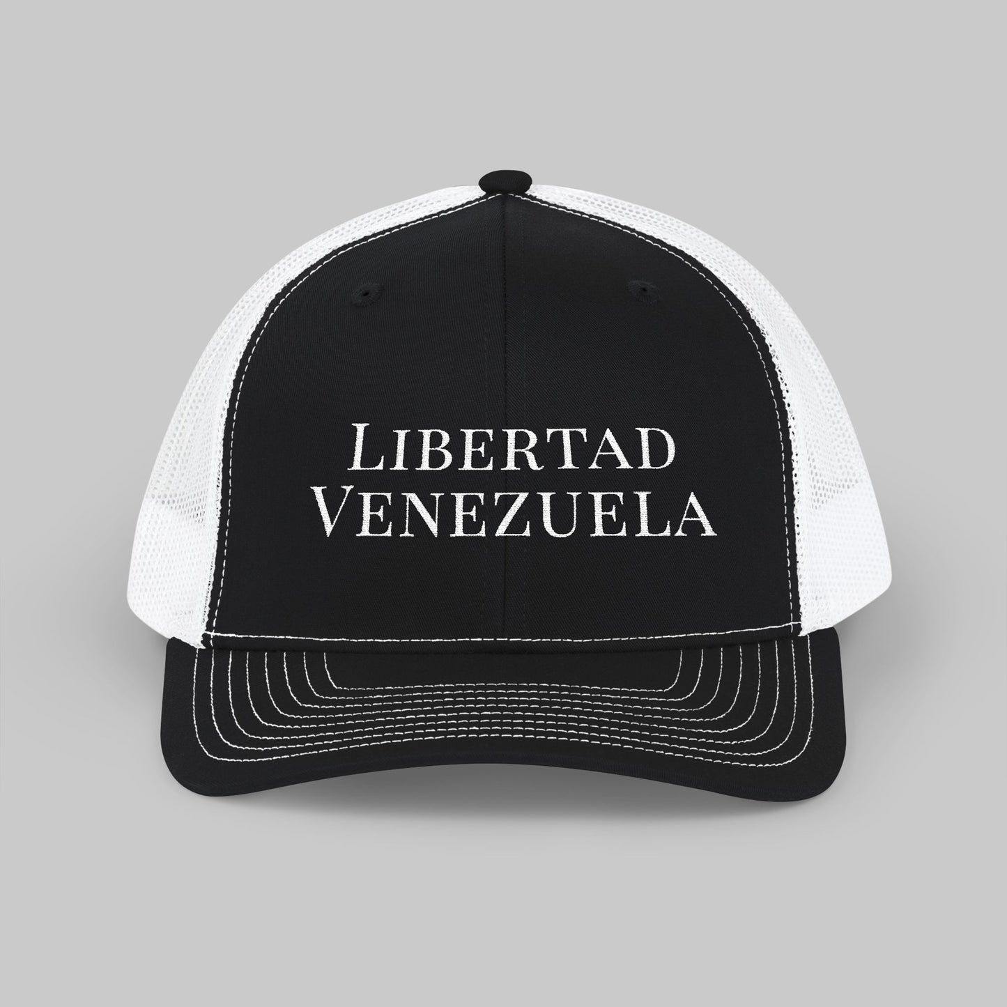 ✝️ Libertad Venezuela Trucker Cap — Structured Mesh Snapback