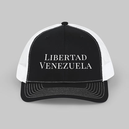 ✝️ Libertad Venezuela Trucker Cap — Structured Mesh Snapback