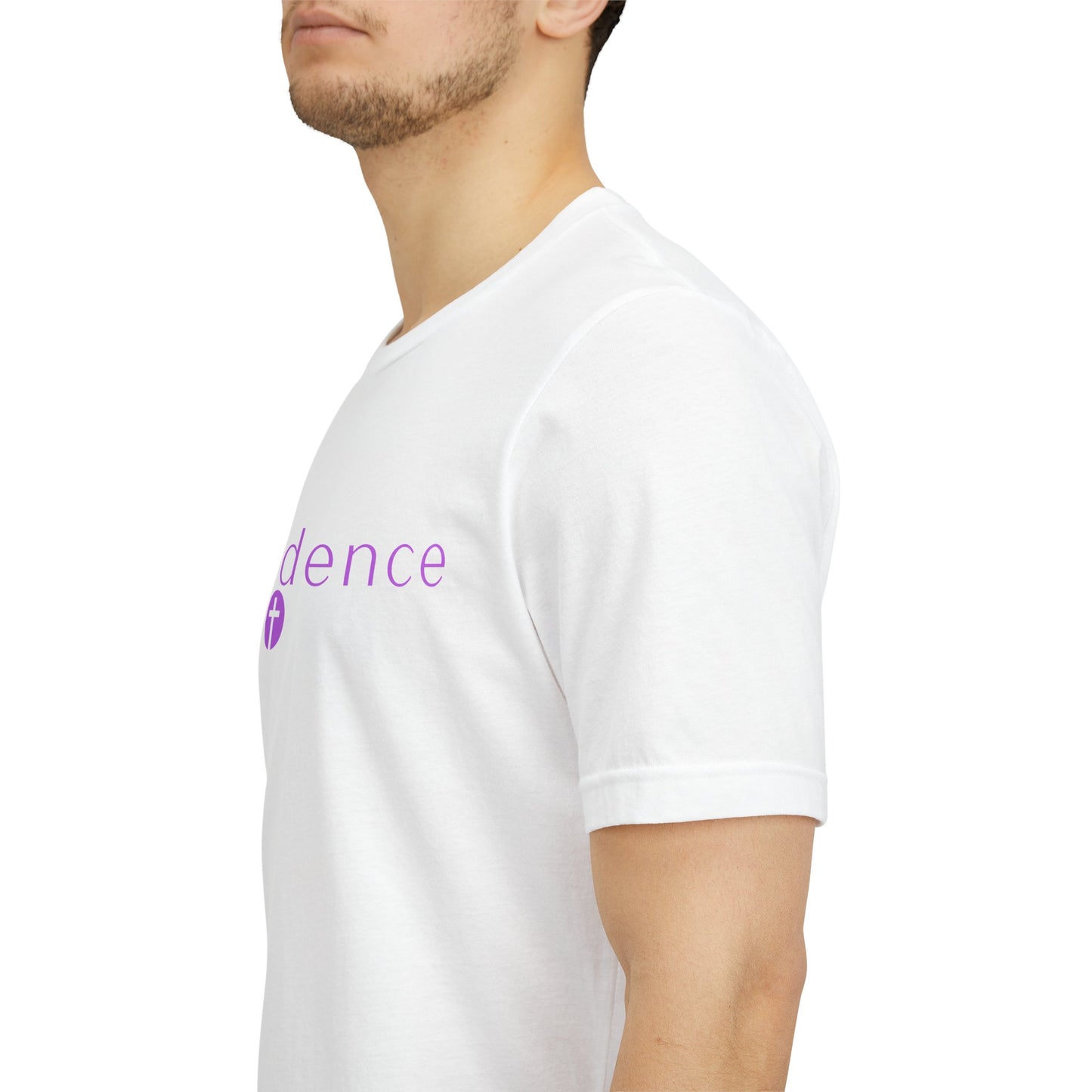 💜 Godfidence Christian Tee — 'Godfidence' Cross Faith T-Shirt | 💜 Optional Personalized Gift
